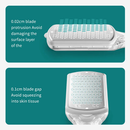 MR.GREEN Professional Stainless Steel Foot File Callus Remover Scraper for Smooth Heels