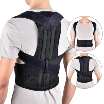 Premium Posture Corrector for Men Women - Back Shoulder Brace Support Trainer