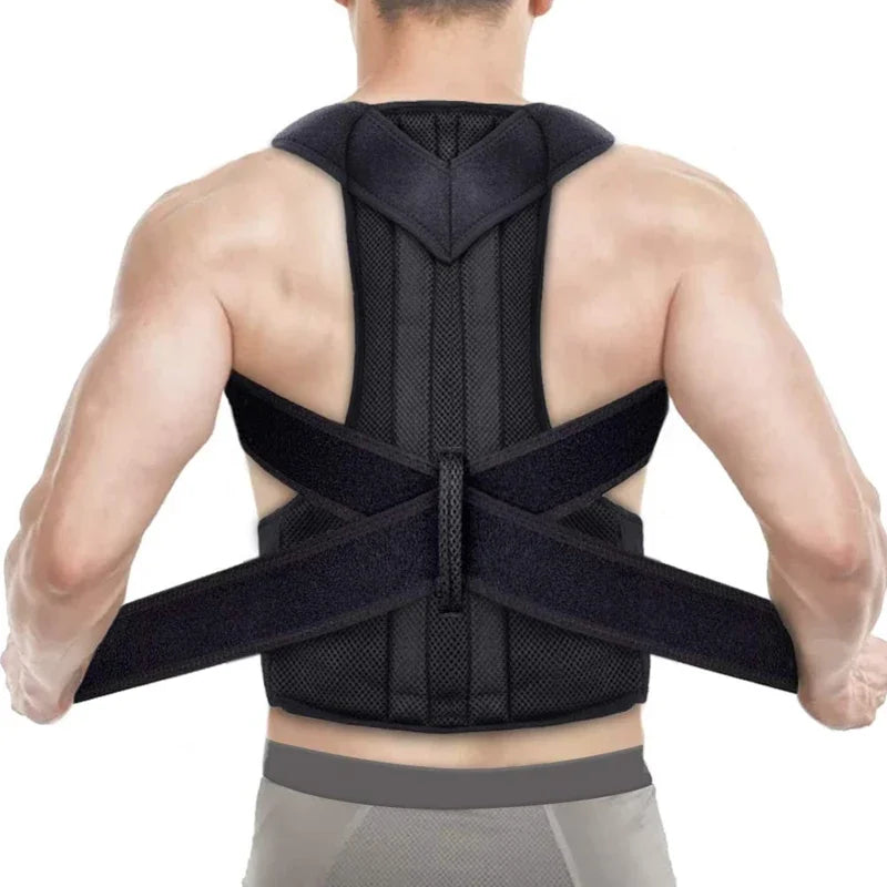 Premium Posture Corrector for Men Women - Back Shoulder Brace Support Trainer