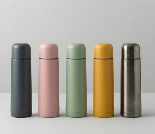 Essential Modern Tones Collection – 5 Insulated Flasks